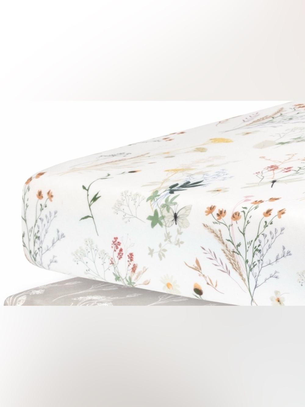Crib Sheet - Floral Print from Pobi Baby